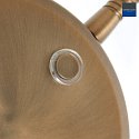 Mexlite Standerlampe PLATU med fleksibel arm, med touch-dmper IP20, bronze dmpbar