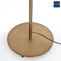 floor lamp PLATU with flex arm, with touch dimmer IP20