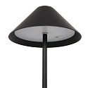 Steinhauer Bordlampe ANCILLA up / down, med USB tilslutning, med batteri, med touch-d�mper IP54, sort mat d�mpbar
