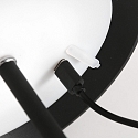 Steinhauer Bordlampe ANCILLA up / down, med USB tilslutning, med batteri, med touch-d�mper IP54, sort mat d�mpbar