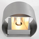 wall luminaire MURO up / down, round, adjustable G9 IP20, steel brushed dimmable