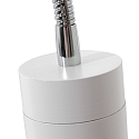 Mexlite wall luminaire UPROUND 1 flame GU10 IP20, white 