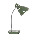 Bordlampe SPRING vipbar E27 IP20, gr�n 