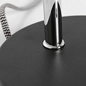 Steinhauer table lamp SPRING tiltable E27 IP20, black 