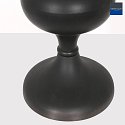 anne light & home table lamp LYONS C ? 15cm E27 IP20, black