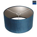 anne light & home table lamp LYONS S E27 IP20, blue, black