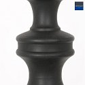 anne light & home table lamp LYONS C E27 IP20, blue, black