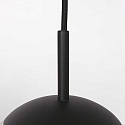 Steinhauer pendant luminaire BOLLIQUE round E27 IP20, black dimmable