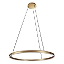 pendant luminaire RINGLUX up / down IP20, gold dimmable