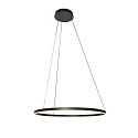 Steinhauer pendant luminaire RINGLUX up / down IP20, black dimmable