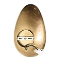 anne light & home Væglampe BRASS E27 IP20, dæmpbar