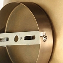 anne light & home Væglampe BRASS E27 IP20, dæmpbar