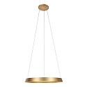 Steinhauer pendant luminaire RINGLUX IP20, gold dimmable