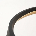 Steinhauer pendant luminaire RINGLUX IP20, black dimmable