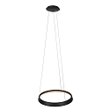 Steinhauer pendant luminaire RINGLUX IP20, black dimmable