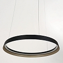 Steinhauer pendant luminaire RINGLUX IP20, black dimmable