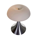 Steinhauer Bordlampe ANCILLA, 1-flamme, glas, st�l