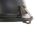 Steinhauer Steinhauer Pendant luminaire PARADE, 1 flame, metal, black