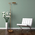 Mexlite Standerlampe KARL, 1-flamme, bronze