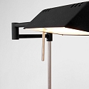 Mexlite Mexlite Standerlampe KARL, 1-flamme, sort