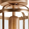 Steinhauer Steinhauer Ceiling luminaire PIMPERNEL, 1 flame, glass, bronze