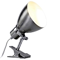 Steinhauer Spot SPRING til fastsp�nding, 1-flamme, metal, s�lv