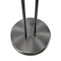 Mexlite Mexlite Floor lamp BIRON, 2 flames, steel