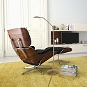 Mexlite Floor lamp BIRON, 1 flame, bronze