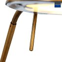 Mexlite Mexlite Table lamp BIRON, 1 flame, bronze