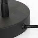 Mexlite Bordlampe BIRON med afbryder, med fleksibel arm IP20, sort mat d�mpbar