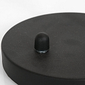 Mexlite Bordlampe BIRON med afbryder, med fleksibel arm IP20, sort mat d�mpbar