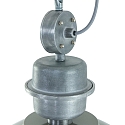 Steinhauer pendant luminaire BIKKEL - � 42CM 1 flame, medium E27 IP20, green dimmable