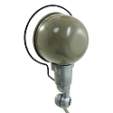Mexlite Bordlampe DAVIN, 1-flamme, reflektor, sort