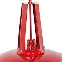 Mexlite Mexlite Pendant luminaire EDEN, 1 flame, 42cm, rot