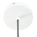 Mexlite Mexlite Pendel BJORR, 1-flamme, 30cm, hvid