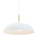 Mexlite Pendel BJORR, 1-flamme, 45cm, hvid