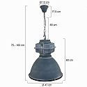 Mexlite Mexlite Pendel DENSI, 1-flamme, gr�