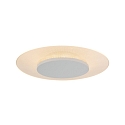 Steinhauer Loftlampe LIDO lille, rund, indirekte, perforeret IP20, hvid mat d�mpbar