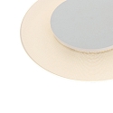 Steinhauer Loftlampe LIDO rund, mittelgro�, indirekte, perforeret IP20, hvid mat d�mpbar