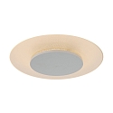 Steinhauer Loftlampe LIDO rund, mittelgro�, indirekte, perforeret IP20, hvid mat d�mpbar