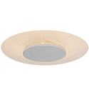 Loftlampe LIDO stor, rund, indirekte, perforeret IP20, hvid mat d�mpbar