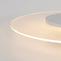 Steinhauer Loftlampe LIDO stor, rund, indirekte, perforeret IP20, hvid mat d�mpbar
