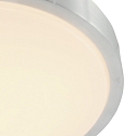 Mexlite Udend�rs loftlampe GALAXY cylindrisk, mittelgro�, omskiftelig IP44, st�l b�rstet 