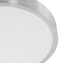 Mexlite Udend�rs loftlampe GALAXY cylindrisk, mittelgro�, omskiftelig IP44, st�l b�rstet 