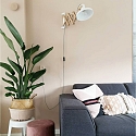 anne light & home AN V�glampe WOODY, 1-flamme, b�g