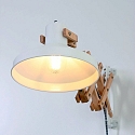 anne light & home AN V�glampe WOODY, 1-flamme, b�g