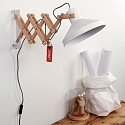 anne light & home AN V�glampe WOODY, 1-flamme, b�g