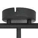 Spotlight bar NATASJA 3-flammer, lang, Dim-To-Warm, justerbar GU10 IP20, st�l b�rstet d�mpbar