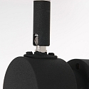 Steinhauer spotlight bar NATASJA 4 flames, long, Dim-To-Warm, adjustable GU10 IP20, black matt dimmable