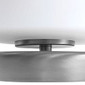 Steinhauer Bordlampe ANCILLA rund, kort, med touch-d�mper G9 IP20, st�l b�rstet d�mpbar